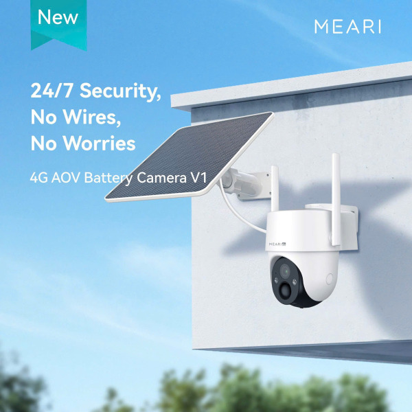 Camera MEARI V1 Tích Hợp Pin Dùng SIM 4G