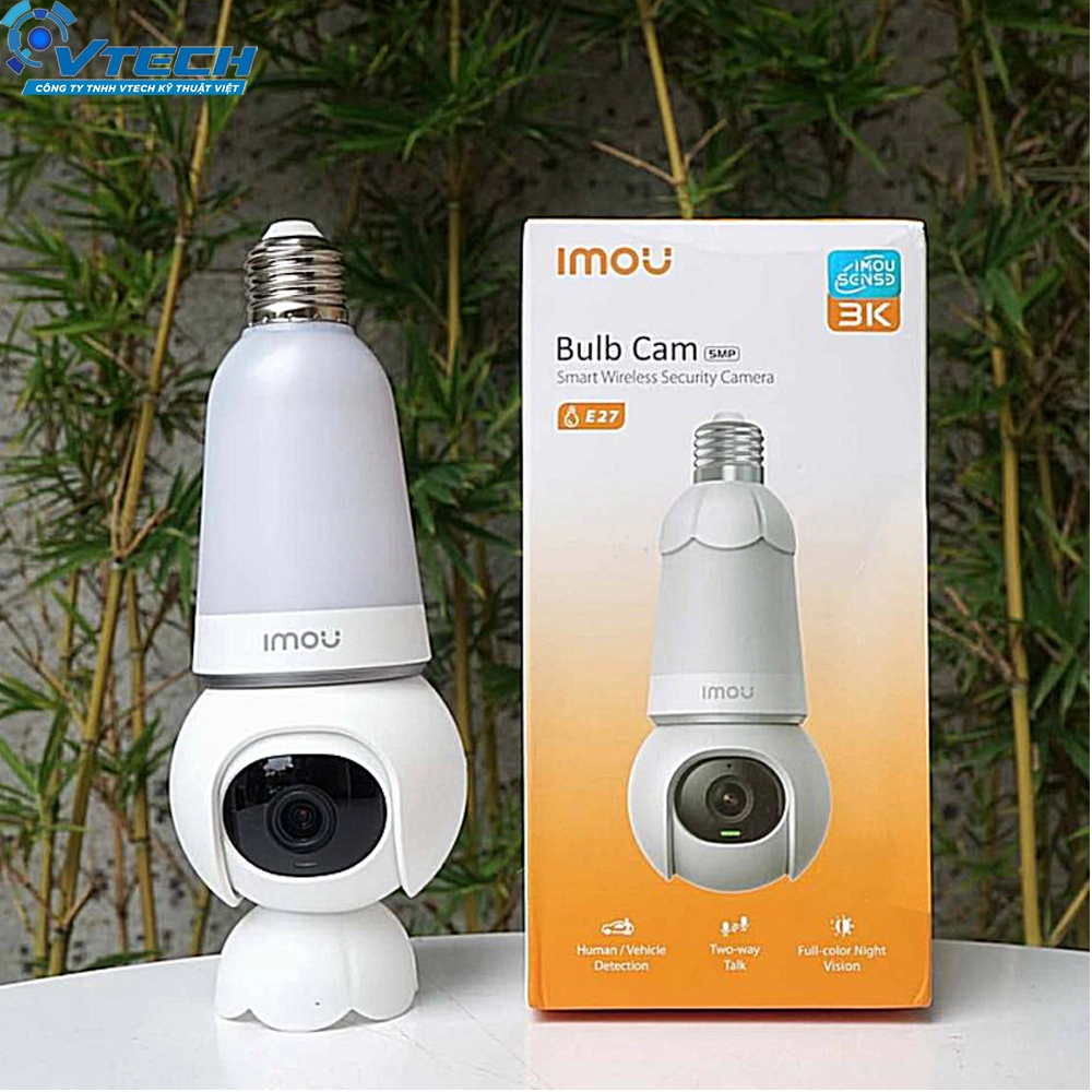 7397 - Camera Wifi bóng đèn 3MP iMOU IPC-S6DP-3M0WEB-E27 - 2