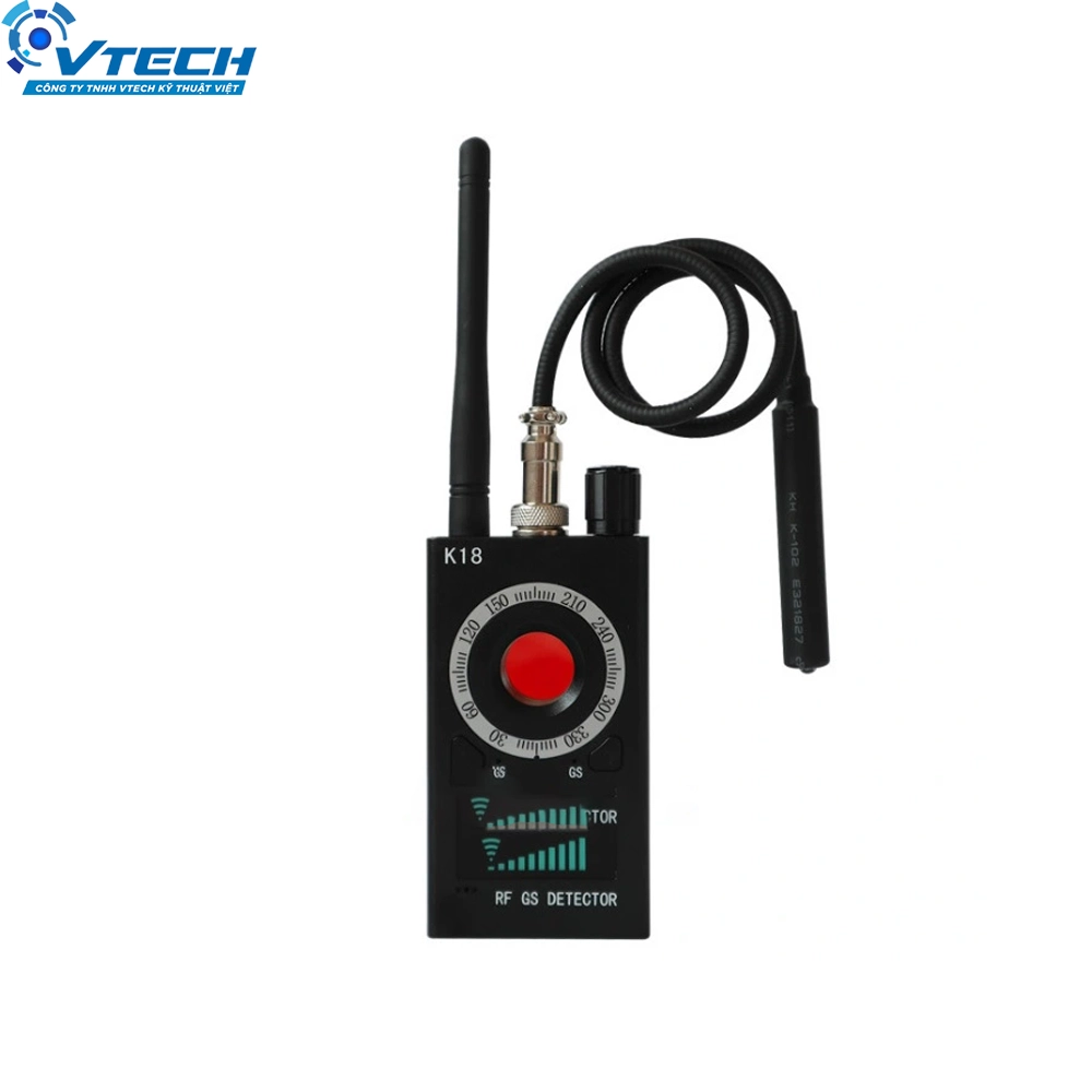 CAMK18 - Máy dò phát hiện Camera giấu kín, thiết bị ghi đời mới K18