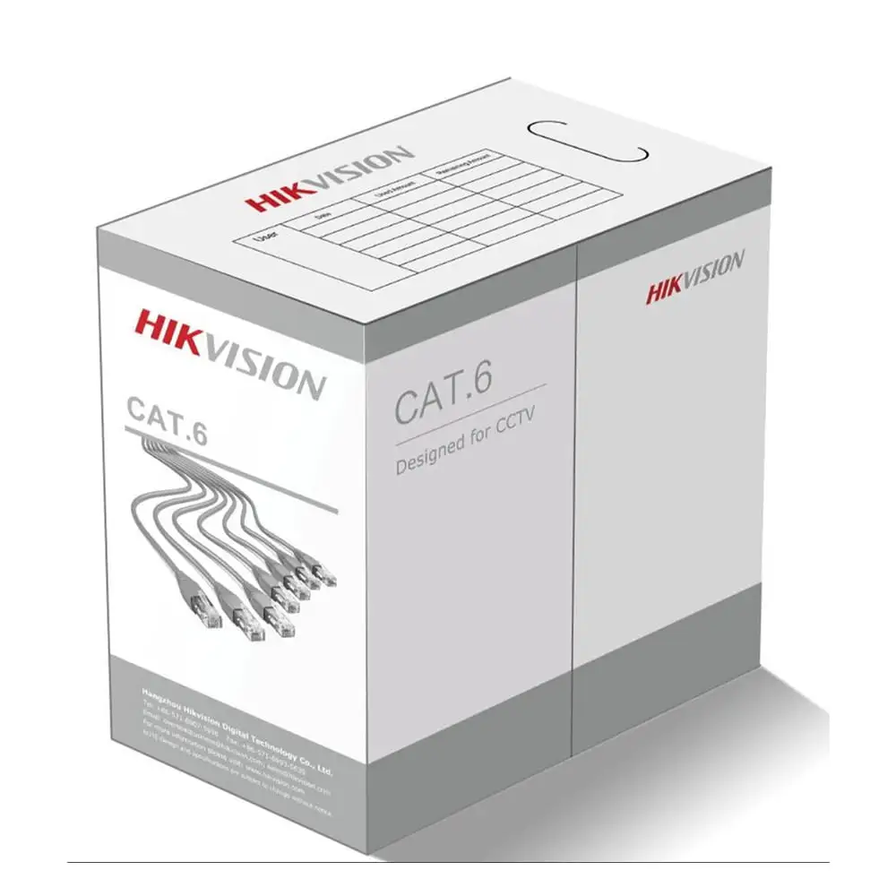 Dây cáp mạng cat6 Hikvision DS-1LN6UZC0 chính hãng (cuộn 305m)