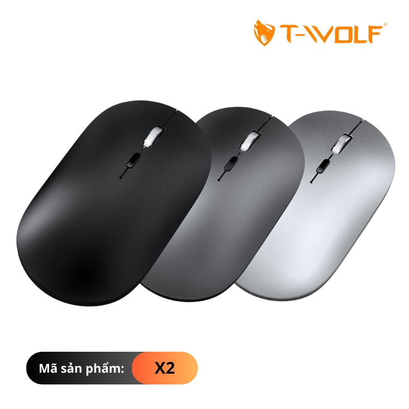 Chuột không dây T-Wolf X2 (Bluetooth/Wireless)