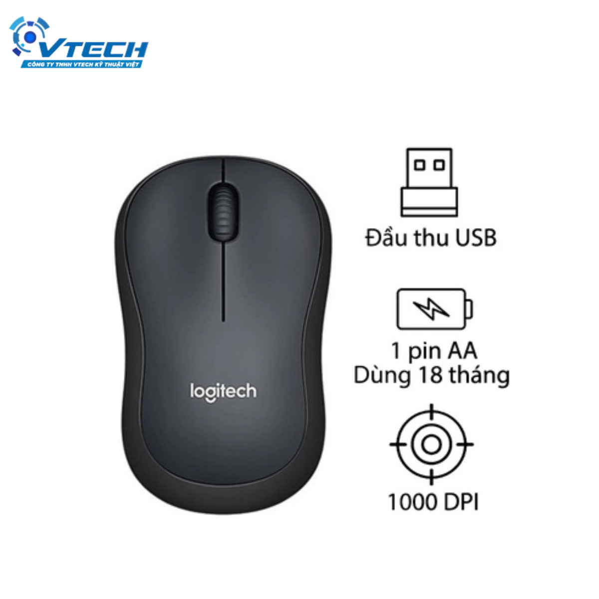 724 - Chuột vi tính Logitech M221 - 6