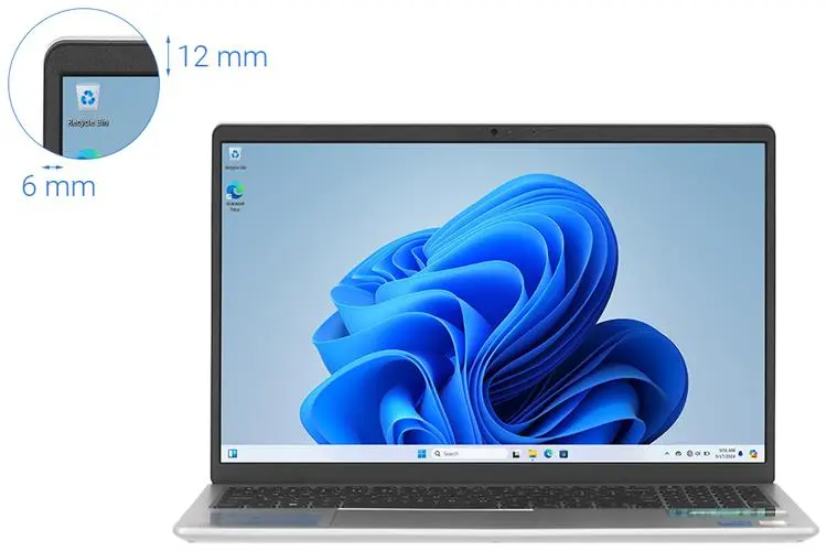 Laptop Dell Inspiron 3520 N5I5052W1 (i5 1235U/ 16GB/ 512GB SSD/15.6 inch FHD/Win 11/ Office/ Silver/1Y)