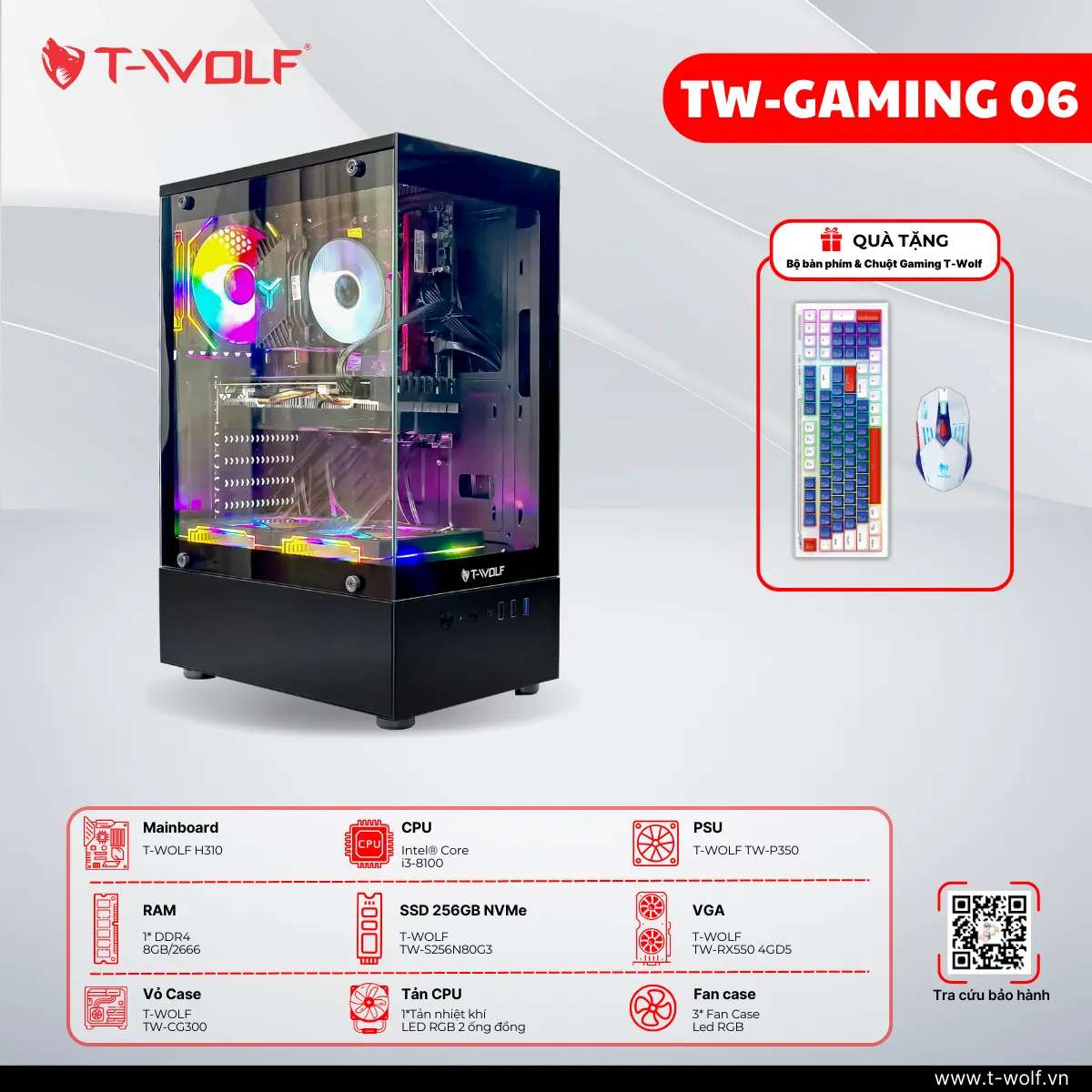 Máy tính bàn PC Gaming – Đồ họa TW-GAMING 06