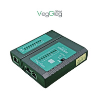 VegGieg 29859 Bộ Kiểm Tra Cáp Mạng Cổng Kết Nối RJ45/RJ11 VegGieg V-E110