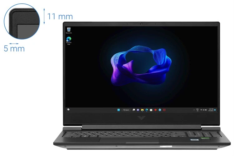 8C5N7PA - Laptop HP VICTUS 16-s0078AX 8C5N7PA (AMD Ryzen 5-7640HS | 16GB | 512GB | RTX 3050 6GB | 16.1 inch FHD | Windows 11 | Đen)