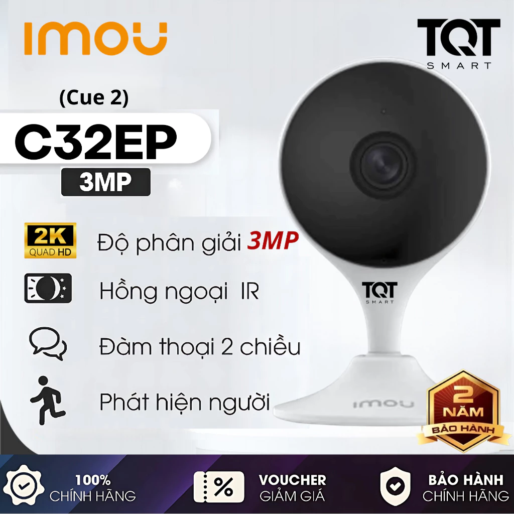 Camera Trong Nhà IMOU C32EP 2K 3MP -