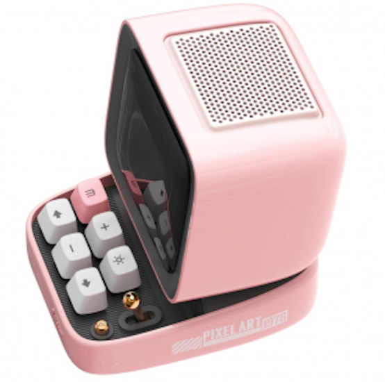 4574 - Loa Bluetooth Divoom DiToo Pro 15W Pink - 3