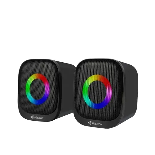 Loa vi tính 2.0 mini Kisonli X3 led RGB