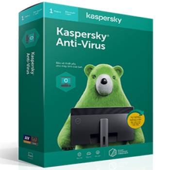 Phần mềm Kaspersky Antivirus (3PC/12T)