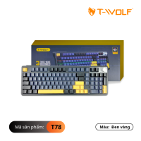 T-WOLF T78 - Bàn phím cơ không dây T-WOLF T78 Red Switch