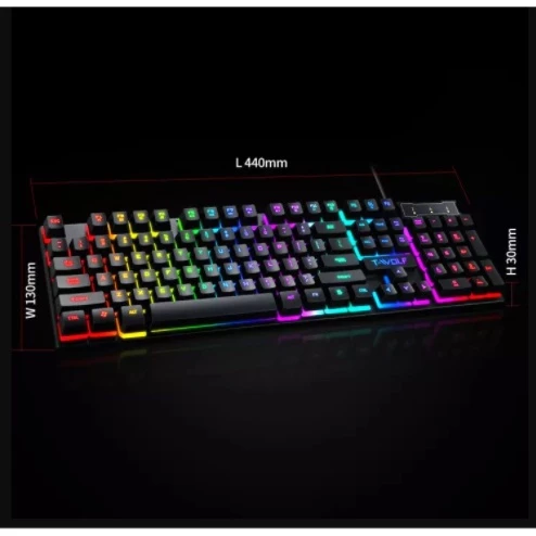 Keyboard Twolf T20 USB LED Gaming