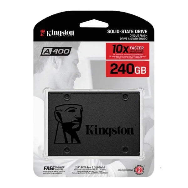 A400 - Ổ cứng SSD Kingston A400 240GB 2.5 inch SATA3 Chính Hãng