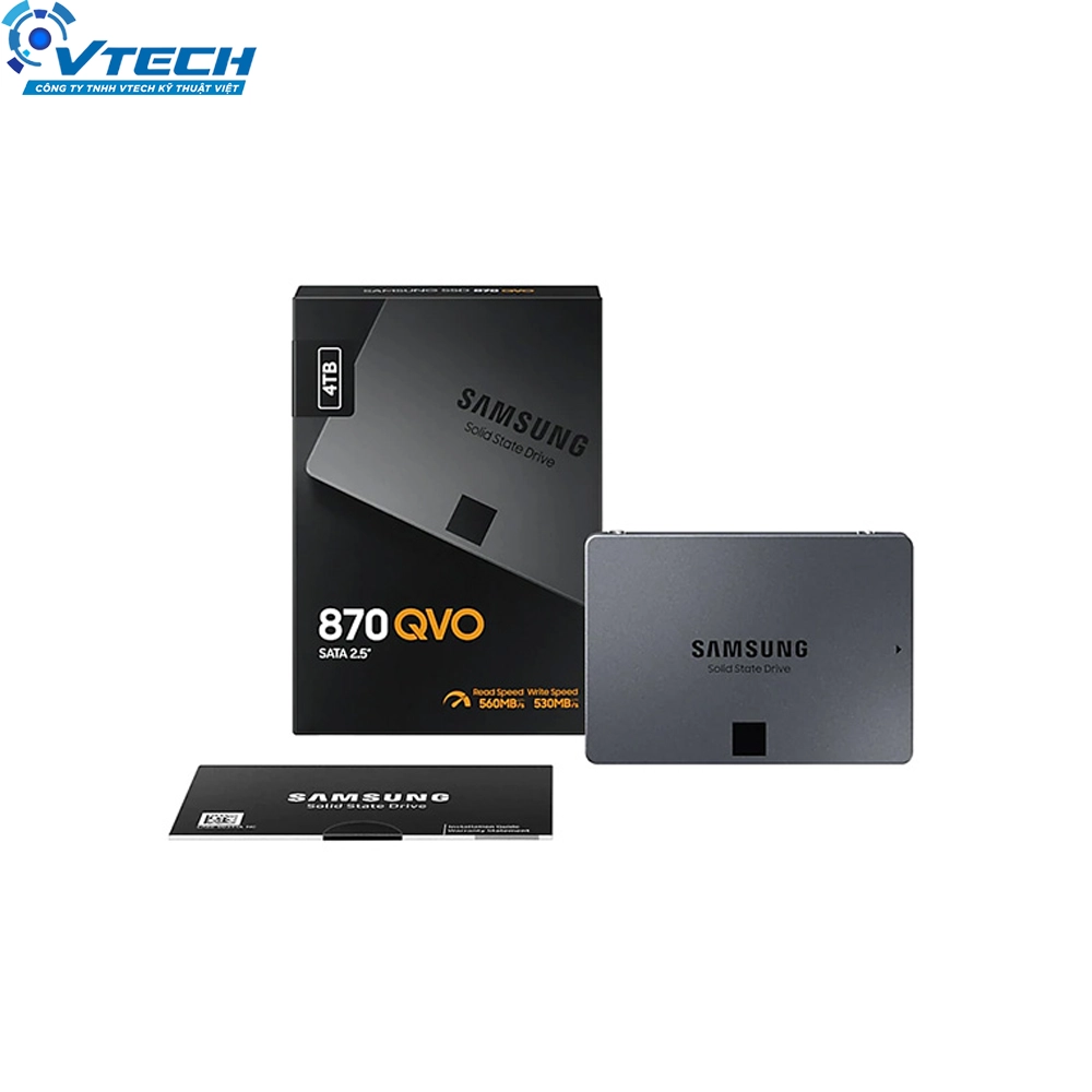 SSD Samsung 870 Qvo 4TB 2.5-Inch SATA III MZ-77Q4T0