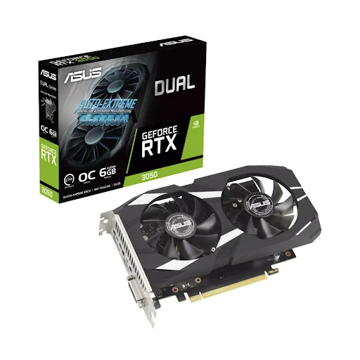 VGA ASUS 3050 OC 6GB (DUAL-RTX3050-O6G)
