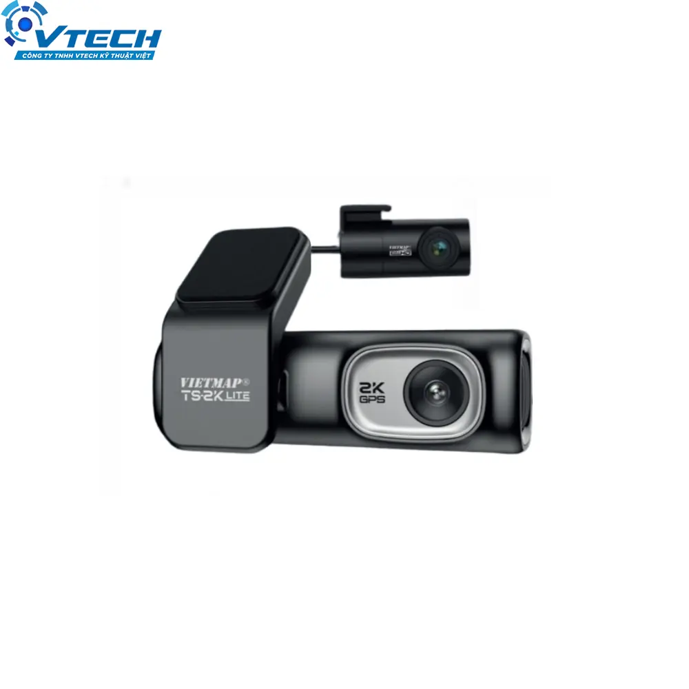 VIETMAPTS-2KLITE - Camera Hành Trình Vietmap TS-2K Lite Ghi Hình Trước Sau