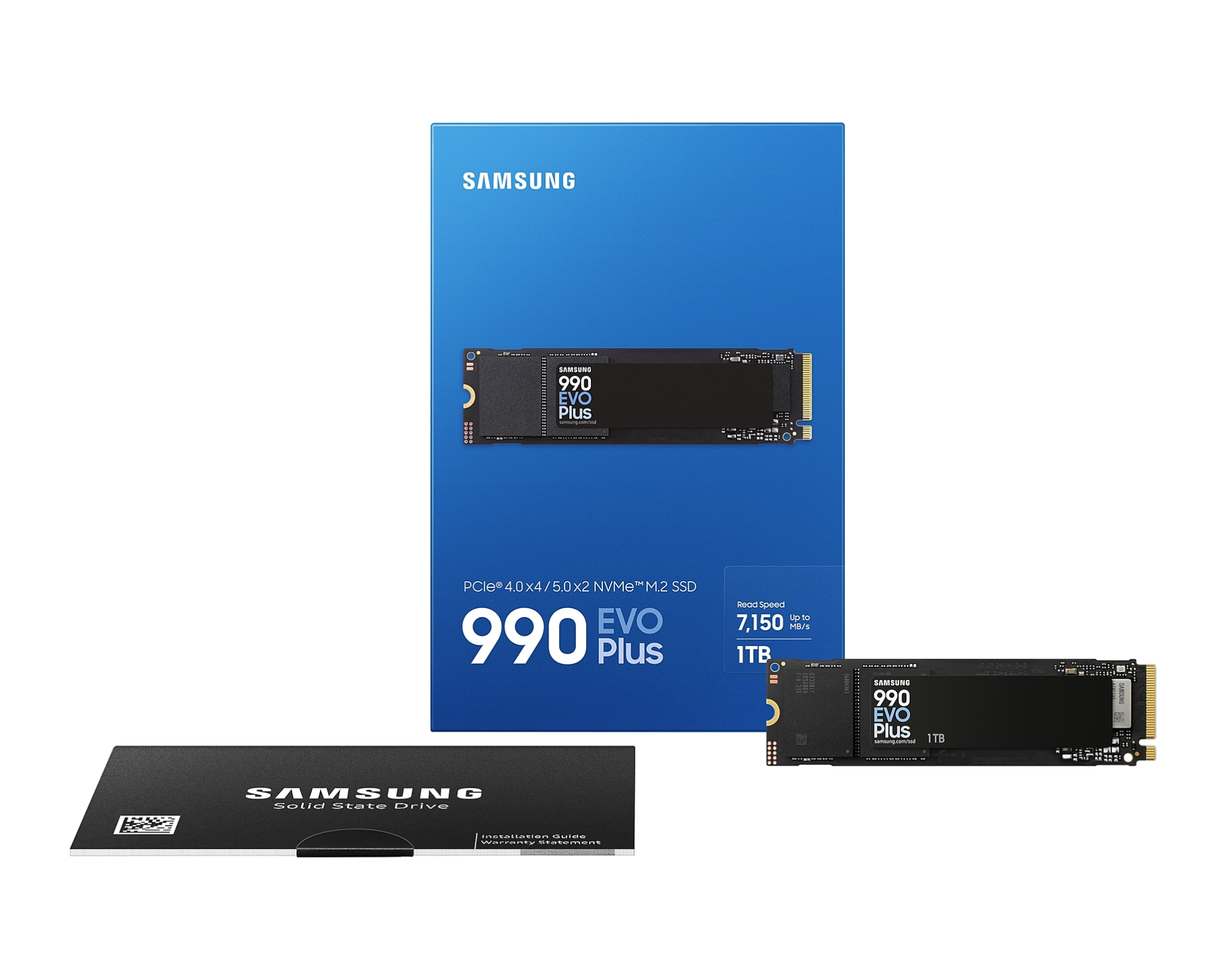 MZ-V9S1T0BW - Ổ Cứng gắn trong SSD Samsung 990 EVO Plus 1TB M.2 2280 PCIe 4.0 x4 NVMe 2.0 (MZ-V9S1T0BW)