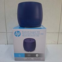 BLUETOOTH SPEAKER 360 5.0 USB-C - Loa HP Bluetooth Speaker 360 5.0 USB-C - Màu xanh dương đậm và màu bạc