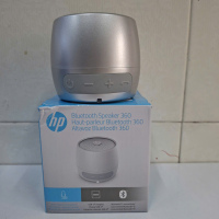 Loa HP Bluetooth Speaker 360 5.0 USB-C - Màu xanh dương đậm và màu bạc
