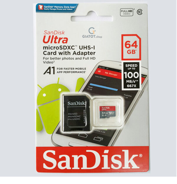 The 64 GB Sandisk